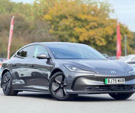 MG 360 2025 - 75KWH STANDARD RANGE SALOON 5DR ELECTRIC AUTO (295 PS) AUTOMATIC