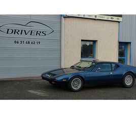 1976 DE TOMASO PANTERA BLEU MANUEL, 5 VITESSES CONDUITE À...