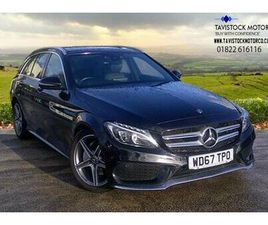 MERCEDES CLASSE C BREAK C 200 2018 MERCEDES-BENZ C CLASS 2.1 C220D AMG LINE (PREMIUM) ESTATE 5DR DIESEL G-TRONIC+ EURO 6 (START/STOP) ...