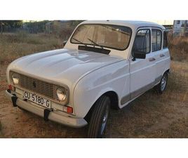 1991 RENAULT 4L BLANC MANUEL, 4 VITESSES CONDUITE À GAUCH...