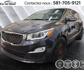 KIA SEDONA USED 2019 KIA SEDONA LX *V6 *276HP *CAMÉRA *CARPLAY *8PASSAGERS