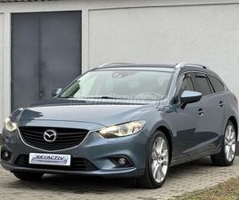 MAZDA 6 BREAK MAZDA 6 SPORTKOMBI 2.0I REVOLUTION NAVI/KAMERA/LED/BI-XENON/BOSE/KEYLESS/19-ES ALU/S.MENTES/SZ.KÖNYVES