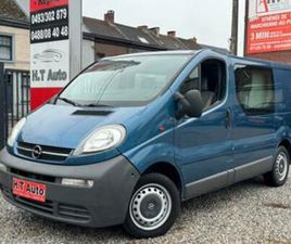 ② OPEL VIVARO 1.9 CDTI/UTILITAIRE DOUBLE CABINE AIRCO 5 PLACES — CAMIONNETTES & UTILITAIRES — 2EMEMAIN
