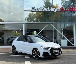 2024 AUDI A1 1.0 TFSI 30 BLACK EDITION SPORTBACK 5DR PETROL MANUAL EURO 6 (START/STOP) (116 PS) HATCHBAC...