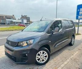 ② PEUGEOT PARTNER XL 2019 AUTOMAAT 129DKM 3ZITPL. NAVI CAMERA — CAMIONNETTES & UTILITAIRES — 2EMEMAIN