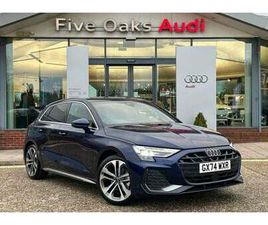 AUDI A3 2024 AUDI A3 35 TDI S LINE 5DR S TRONIC HATCHBACK DIESEL AUTOMATIC