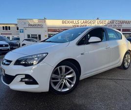 VAUXHALL ASTRA 2015 VAUXHALL ASTRA 1.6I 16V TECH LINE GT 5DR HATCHBACK PETROL MANUAL