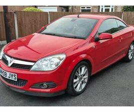 AUTOMATIC - CONVERTIBLE. LEATHER SEATS. SERVICED 12 TIMES. 2008 VAUXHALL ASTRA TWINTOP DESIGN 1.8