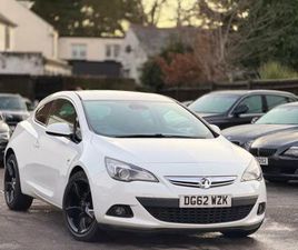 VAUXHALL ASTRA GTC 2012 VAUXHALL ASTRA GTC 1.4T 16V 140 SRI 3DR HATCHBACK PETROL MANUAL