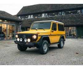 MERCEDES-BENZ 250GD AUS 1. HAND IN GINSTERGELB