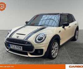 MINI CLUBMAN JOHN COOPER WORKS COOPER S AUT 192HK JOHN COOPER WORKS PDC FRAM/BAK LÄDER