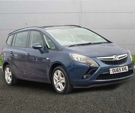 2015 VAUXHALL ZAFIRA 1.4T EXCLUSIV 5DR MPV PETROL MANUAL