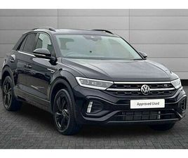VOLKSWAGEN T-ROC VOLKSWAGEN T-ROC - 1.5 TSI BLACK EDITION 5DR DSG - PANORAMIC SUNROOF, CAMERA