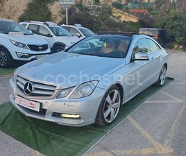 MERCEDES-BENZ CLASE E COUPE E 220 CDI BLUE EFFICIENCY AVANTG.