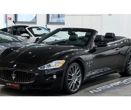 2010 MASERATI GRANCABRIO NOIR AUTOMATIQUE, 6 VITESSES IN...