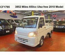 2025 DAIHATSU HIJET 650CC DROPSIDE VAN ULEZ FREE 3852 MILES PETROL MANUAL