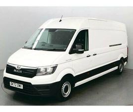 2022 MAN TGE 140 LION XS HIGH ROOF VAN AUTO PANEL VAN DIESEL AUTOMATIC