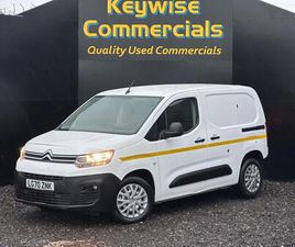 2020 CITROEN BERLINGO 1.5 BLUEHDI 1000 ENTERPRISE M SWB EURO 6 (START/STOP) 5DR PANEL VAN DIESEL MANUAL