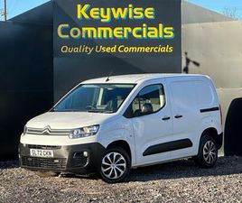 2022 CITROEN BERLINGO 1.5 BLUEHDI 1000 ENTERPRISE M PRO SWB EURO 6 (START/STOP) 5DR PANEL VAN DIESEL MANUAL