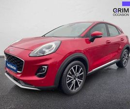FORD PUMA 2023 - ROUGE - PUMA 1.0 FLEXIFUEL 125 CH MHEV S&S BVM6 TITANIUM