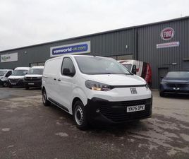 FIAT SCUDO 2025 FIAT SCUDO 2.0 MULTIJET 145 VAN PANEL VAN DIESEL MANUAL