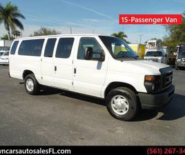 FORD ECONOLINE FORD E350 15 PASSENGER VAN SHUTTLE VAN CLUB WAGON 15 PASSENGER VAN