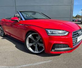 AUDI A5 CABRIOLET 2.0 TFSI 40 S LINE EDITION EURO 6 (START/STOP) 2DR