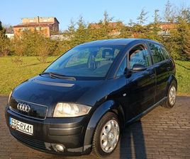 AUDI A2 1.6BENZYNA LADNY STAN ZELÓW • OLX.PL