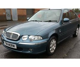 LOW MILES 2001 ROVER 45 IMPRESSION,ULEZ COMP,1.4 PETROL MAN A VENDRE