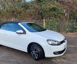 VOLKSWAGEN GOLF CABRIO 2.0 TDI BLUEMOTION TECH GT CABRIOLET EURO 5 (START/STOP) 2DR