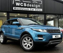 2013 LAND ROVER RANGE ROVER EVOQUE 2.2 SD4 PURE 3DR [TECH PACK] COUPE DIESEL MANUAL