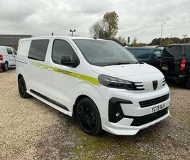 PEUGEOT EXPERT 2025 PEUGEOT EXPERT 2.0 BLUEHDI SPORT STANDARD CREW VAN EAT8 MWB EURO 6 (START/STOP) 6DR PANEL VAN DIESE...