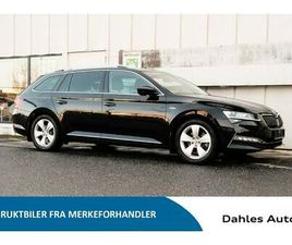 SKODA SUPERB STV L&K 200HK TDI 4X4 DSG - HENGERFESTE/SKINN/CANTON ++
