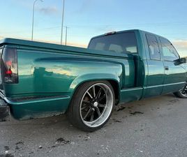 1998 GMC C1500 EXTENDED CAB SHORT BOX STEPSIDE CUSTOM LOWRIDER