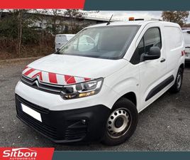 CITROEN BERLINGO 1.6 BLUEHDI 100 FOURGON M WORKER 1000 KG TVA RECUP 3 PLACES