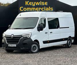 RENAULT MASTER 2021 RENAULT MASTER 2.3 DCI 35 BUSINESS FWD LWB MEDIUM ROOF EURO 6 4DR PANEL VAN DIESEL MANUAL