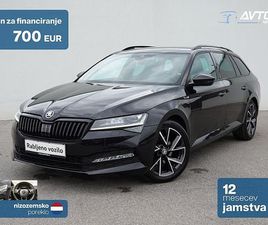 ŠKODA SUPERB 1.5 TSI SPORTLINE COMBI DSG+F1+MATRIX+VZV.KAMERA