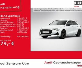 AUDI A3 SPORTBACK ADVANCED 30TFSI 18 CARBON HUD LEDER