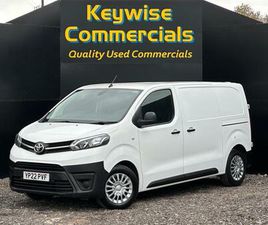 2022 TOYOTA PROACE 1.5D 120 ICON VAN PANEL VAN DIESEL MANUAL