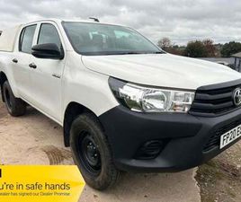 2020 TOYOTA HILUX ACTIVE D/CAB PICK UP 2.4 D-4D PICK UP DIESEL MANUAL