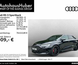 AUDI RS 3 SPORTBACK MATRIX HUD MMI PLUS SPORTAGA PANO