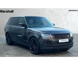 LAND ROVER RANGE ROVER D300 2020 LAND ROVER RANGE ROVER 3.0 D300 WESTMINSTER BLACK 4DR AUTO