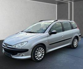 PEUGEOT 206 SW GRAND FILOU*1.6 HDI*ERSTE HAND*TÜV*02/27