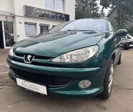 PEUGEOT 206 CC ROLAND GARROS 110*GEPFLEGT*2.HAND*LEDER