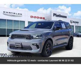 DODGE DURANGO SRT SRT 392 6.4 V8 HORS HOMOLOGATION 4500E