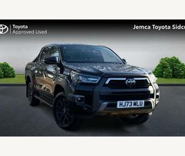 TOYOTA HILUX INVINCIBLE X PICKUP'S 2.8 D-4D INVINCIBLE X AUTO 4WD EURO 6 (START/STOP) 4DR