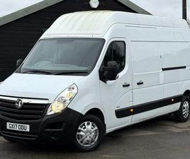 VAUXHALL MOVANO 2.3 CDTI 3500 FWD L3 H3 EURO 6 5DR