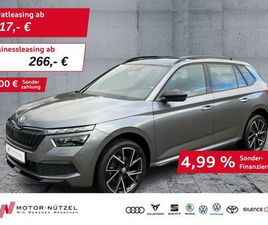 SKODA KAMIQ 1.5TSI DSG MONTE CARLO LED+NAV+ACC+PANO+VC