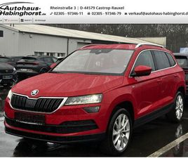 SKODA KAROQ 1.5 TSI DSG CLEVER AHK ACC LED SHZ ALU