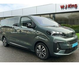 PEUGEOT TRAVELLER 2022 - 75KWH ALLURE LONG MPV 5DR ELECTRIC AUTO LWB 8 SEAT 11KW CHARGER 136 PS